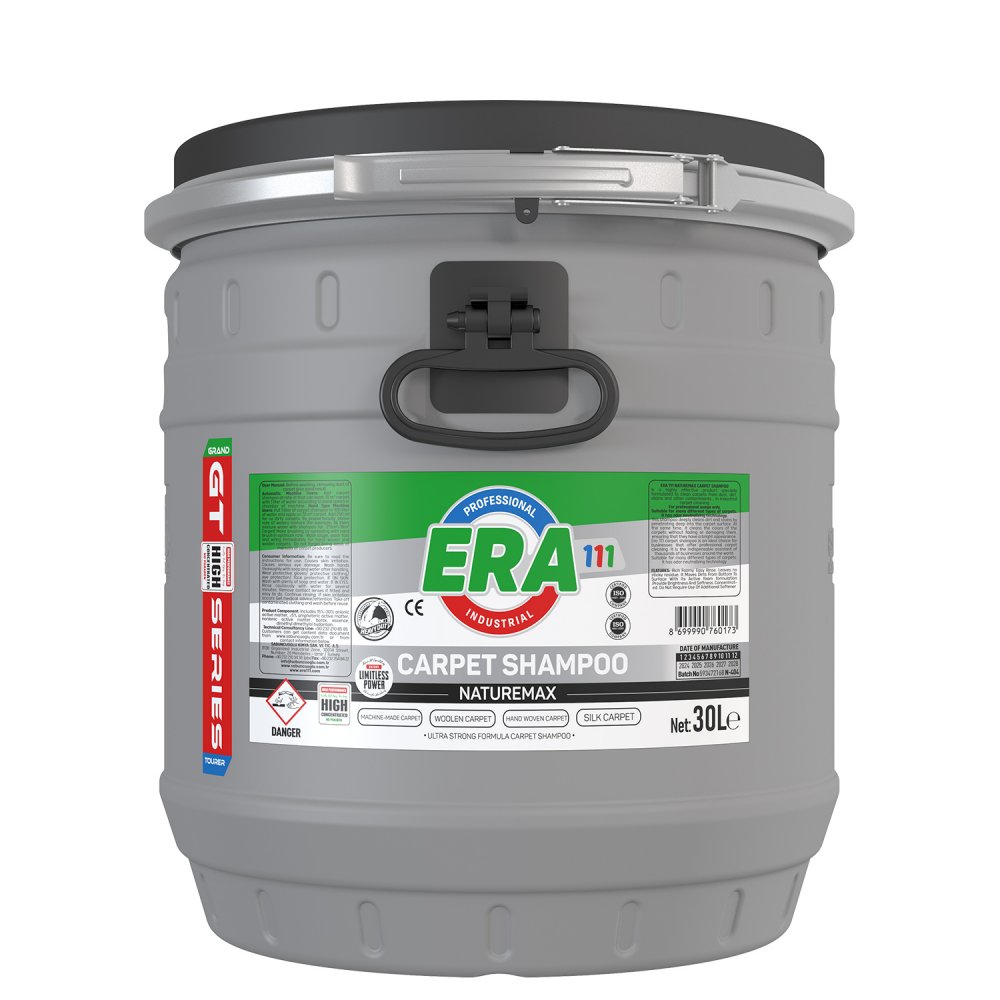Era 111 Classic Naturemax Heavy Duty Professıonal Carpet Shampoo 30 Lt