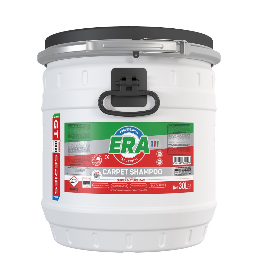 Era 111 Super Naturemax Extremely Concentrated Carpet Shampoo 30 Lt