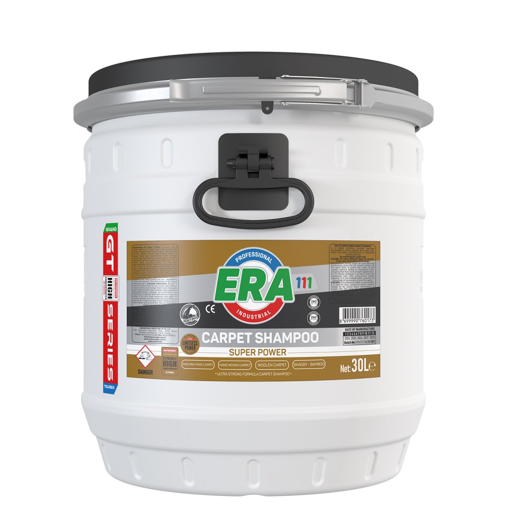 Era 111 Super Power Extremely Concentrated Carpet Shampoo 30 Lt