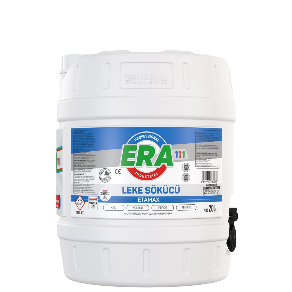 Era 111 Etamax Heavy Duty Stain Remover 20 Lt